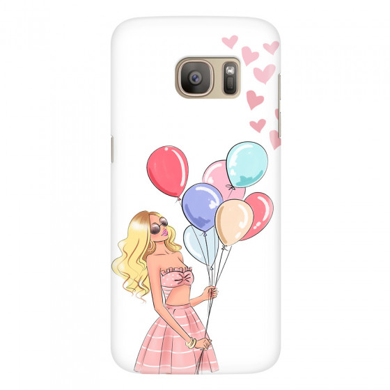 SAMSUNG - Galaxy S7 - 3D Snap Case - Balloon Party