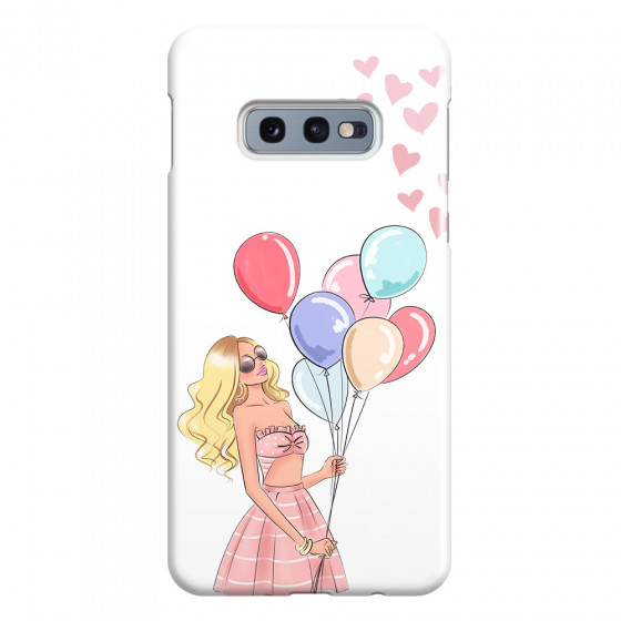 SAMSUNG - Galaxy S10e - 3D Snap Case - Balloon Party