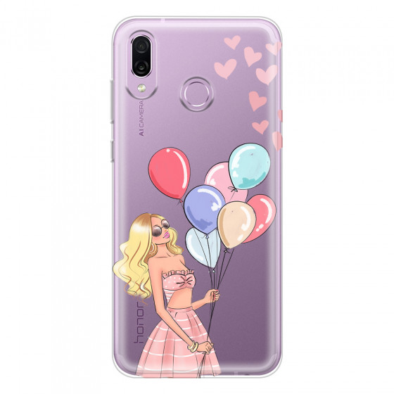 HONOR - Honor Play - Soft Clear Case - Balloon Party