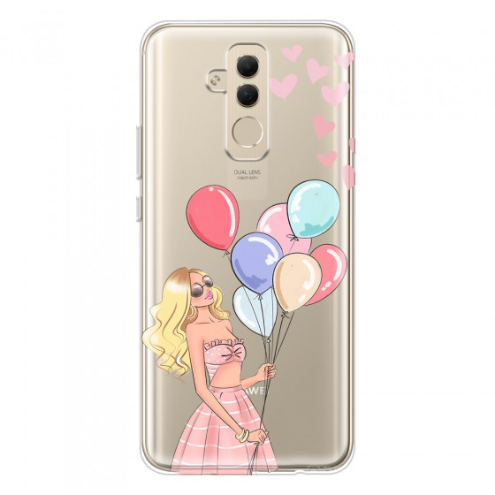 HUAWEI - Mate 20 Lite - Soft Clear Case - Balloon Party