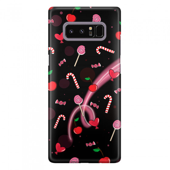 Shop by Style - Custom Photo Cases - SAMSUNG - Galaxy Note 8 - 3D Snap Case - Candy Black