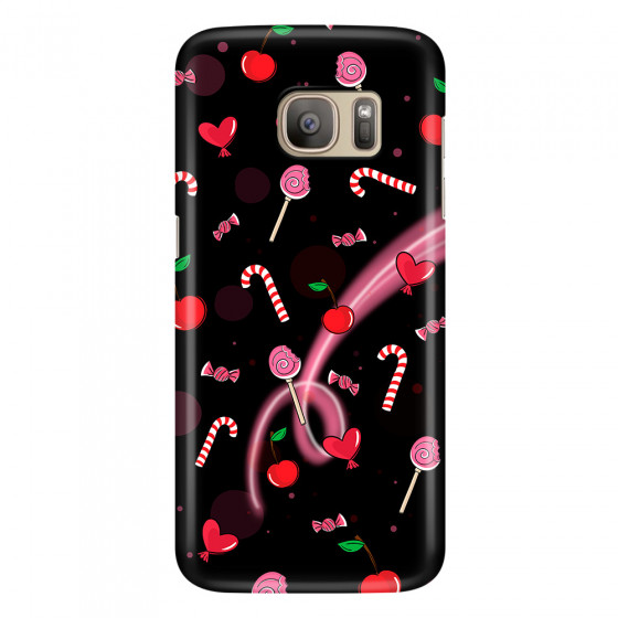 SAMSUNG - Galaxy S7 - 3D Snap Case - Candy Black