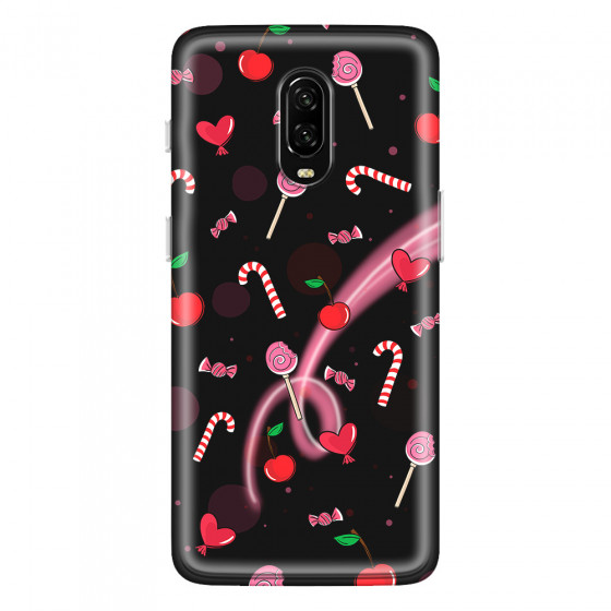 ONEPLUS - OnePlus 6T - Soft Clear Case - Candy Black