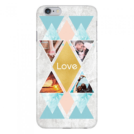 APPLE - iPhone 6S - 3D Snap Case - Triangle Love Photo