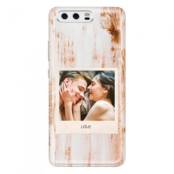 HUAWEI - P10 - Soft Clear Case - Wooden Polaroid