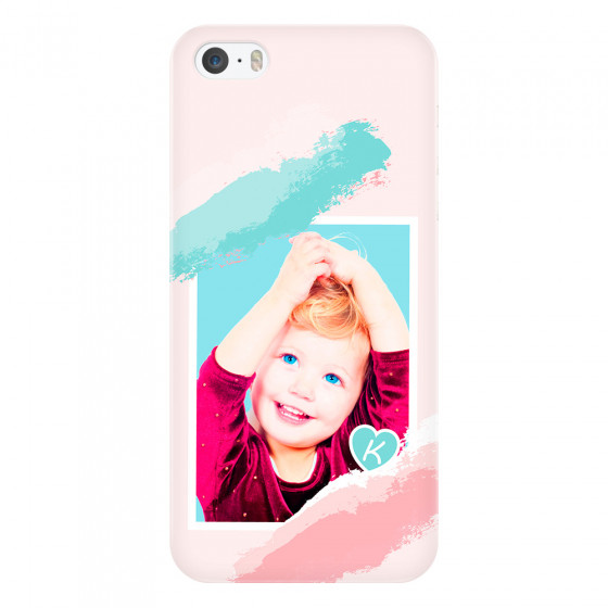 APPLE - iPhone 5S - 3D Snap Case - Kids Initial Photo