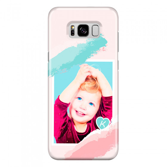 SAMSUNG - Galaxy S8 - 3D Snap Case - Kids Initial Photo