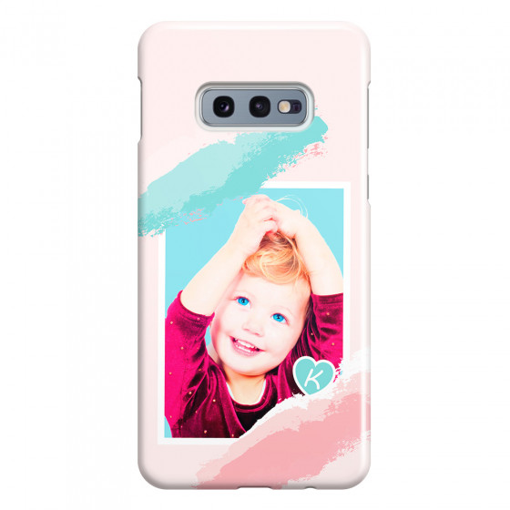SAMSUNG - Galaxy S10e - 3D Snap Case - Kids Initial Photo