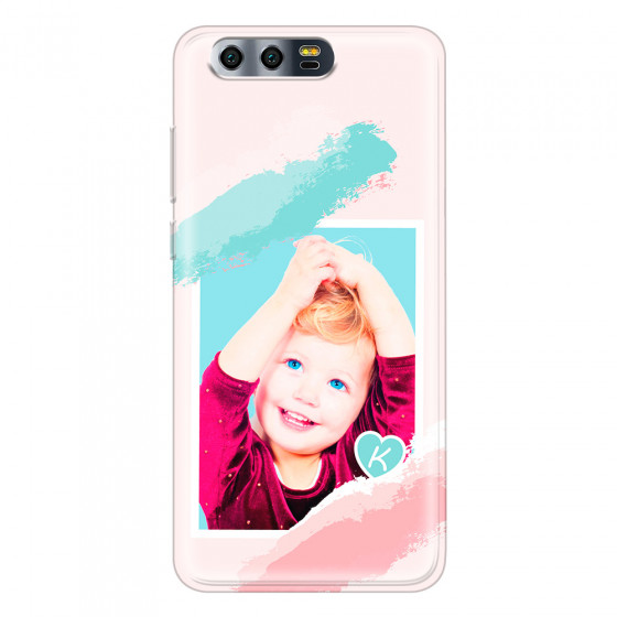 HONOR - Honor 9 - Soft Clear Case - Kids Initial Photo