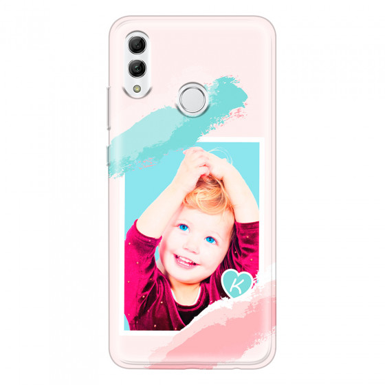 HONOR - Honor 10 Lite - Soft Clear Case - Kids Initial Photo