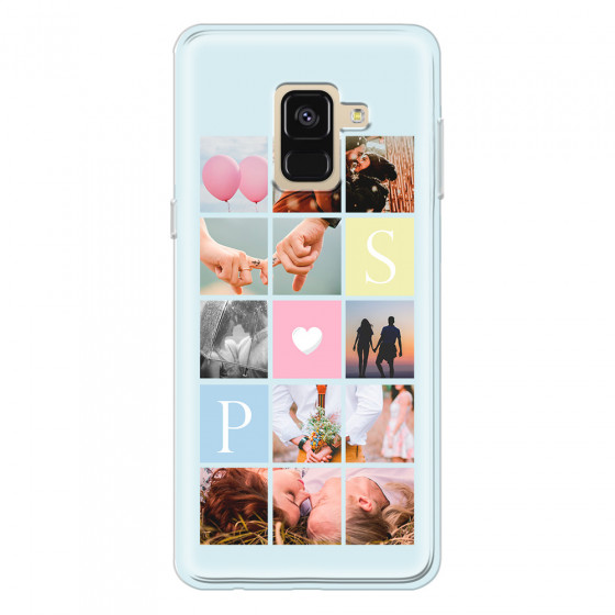 SAMSUNG - Galaxy A8 - Soft Clear Case - Insta Love Photo Linked