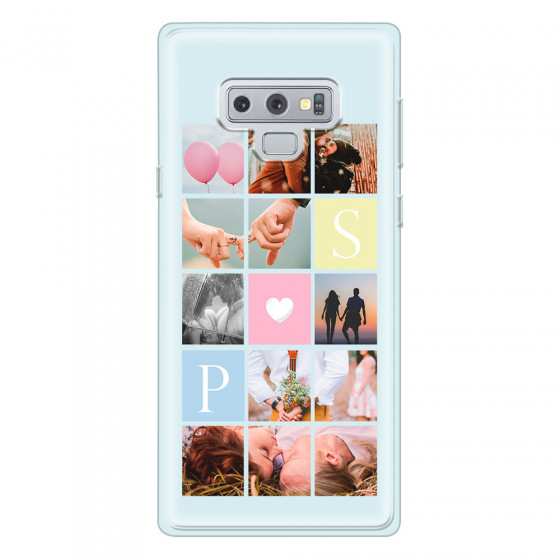 SAMSUNG - Galaxy Note 9 - Soft Clear Case - Insta Love Photo Linked