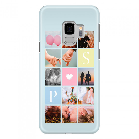 SAMSUNG - Galaxy S9 - 3D Snap Case - Insta Love Photo Linked