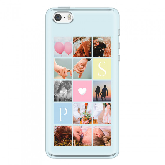 APPLE - iPhone 5S - Soft Clear Case - Insta Love Photo Linked