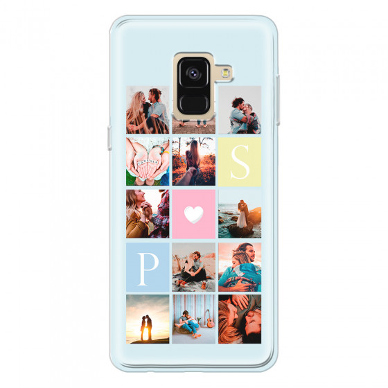 SAMSUNG - Galaxy A8 - Soft Clear Case - Insta Love Photo