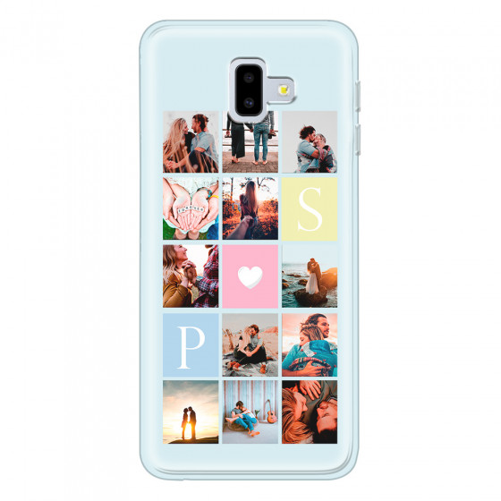 SAMSUNG - Galaxy J6 Plus - Soft Clear Case - Insta Love Photo