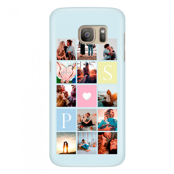 SAMSUNG - Galaxy S7 - 3D Snap Case - Insta Love Photo