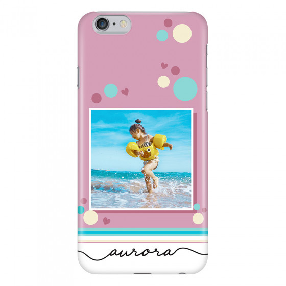 APPLE - iPhone 6S - 3D Snap Case - Cute Dots Photo Case