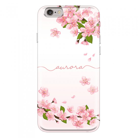 APPLE - iPhone 6S Plus - Soft Clear Case - Sakura Handwritten