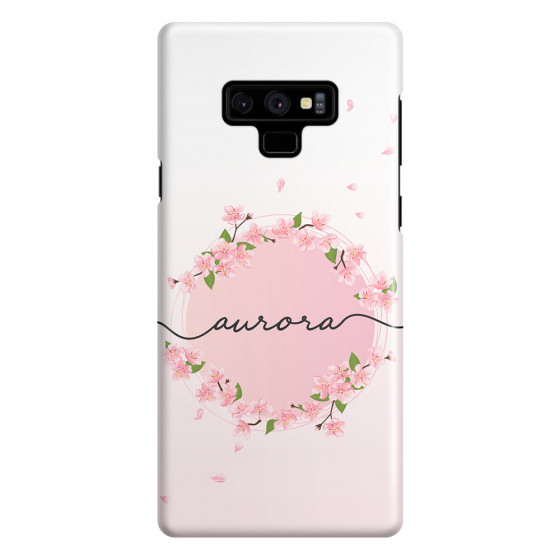 SAMSUNG - Galaxy Note 9 - 3D Snap Case - Sakura Handwritten Circle