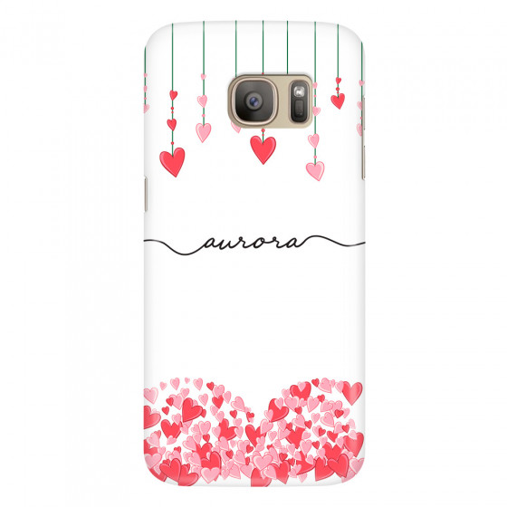 SAMSUNG - Galaxy S7 - 3D Snap Case - Love Hearts Strings
