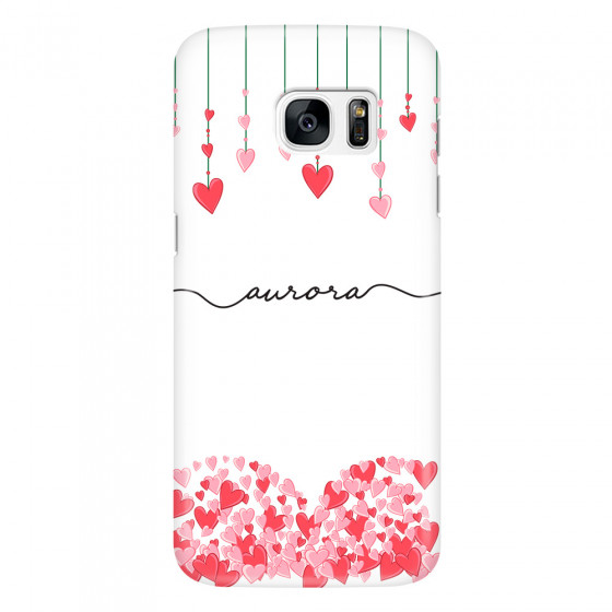 SAMSUNG - Galaxy S7 Edge - 3D Snap Case - Love Hearts Strings