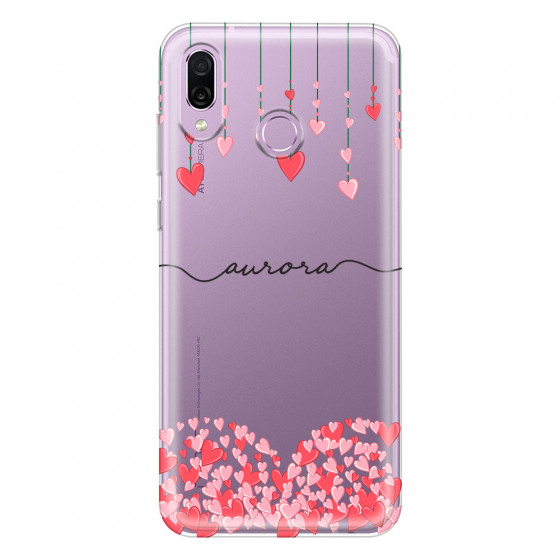 HONOR - Honor Play - Soft Clear Case - Love Hearts Strings