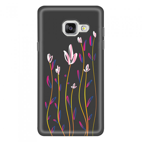 SAMSUNG - Galaxy A3 2017 - Soft Clear Case - Pink Tulips
