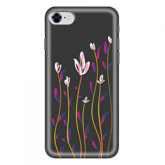 APPLE - iPhone 8 - Soft Clear Case - Pink Tulips