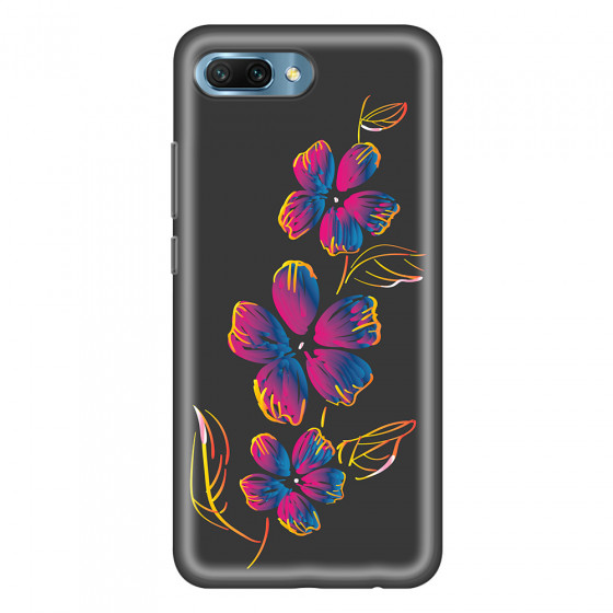 HONOR - Honor 10 - Soft Clear Case - Spring Flowers In The Dark