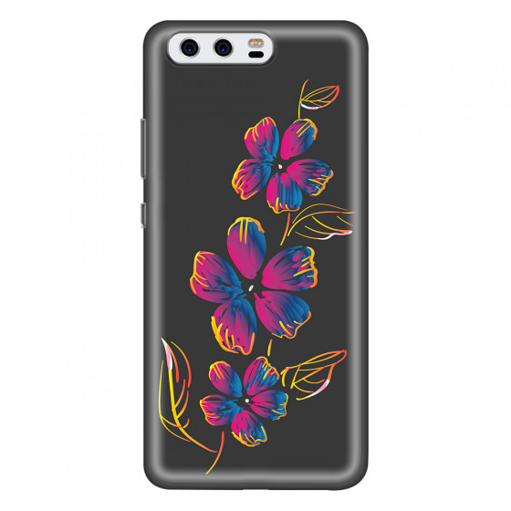 HUAWEI - P10 - Soft Clear Case - Spring Flowers In The Dark