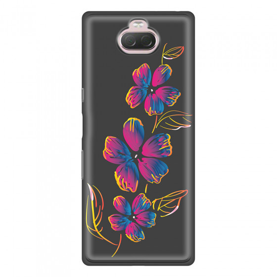 SONY - Sony 10 Plus - Soft Clear Case - Spring Flowers In The Dark