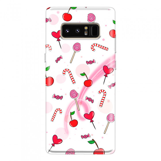 SAMSUNG - Galaxy Note 8 - Soft Clear Case - Candy White