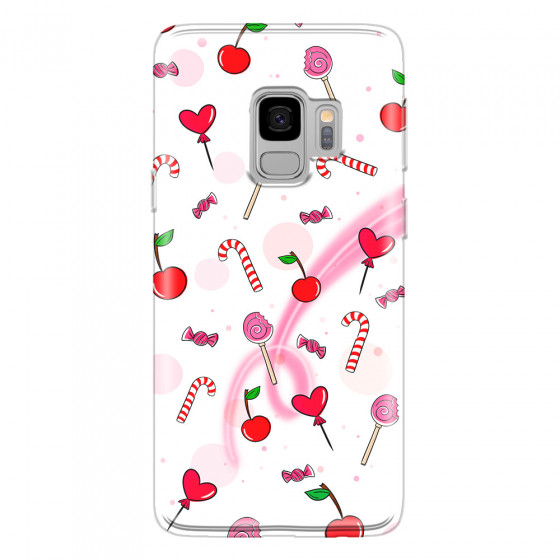 SAMSUNG - Galaxy S9 - Soft Clear Case - Candy White