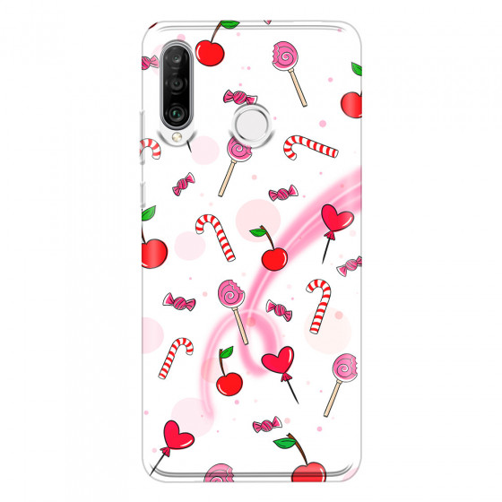 HUAWEI - P30 Lite - Soft Clear Case - Candy White