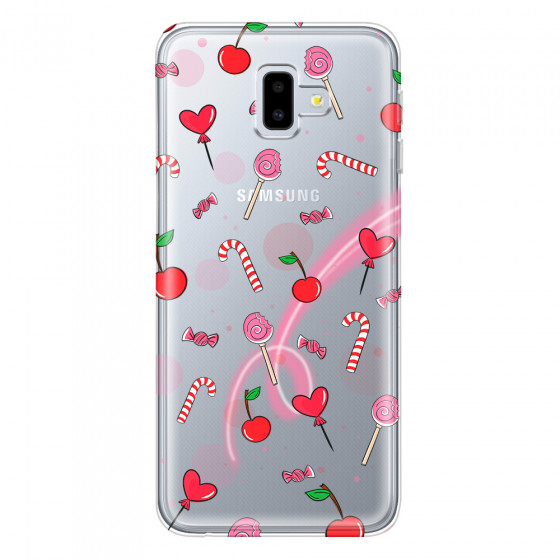 SAMSUNG - Galaxy J6 Plus - Soft Clear Case - Candy Clear