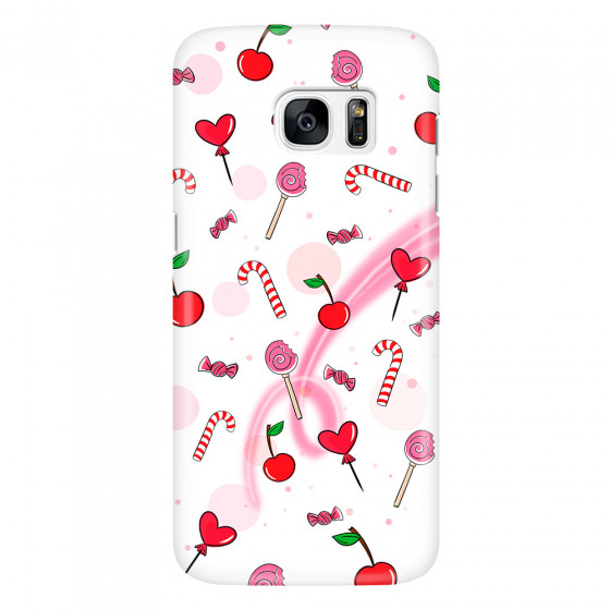 SAMSUNG - Galaxy S7 Edge - 3D Snap Case - Candy Clear