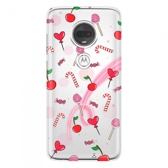MOTOROLA by LENOVO - Moto G7 - Soft Clear Case - Candy Clear