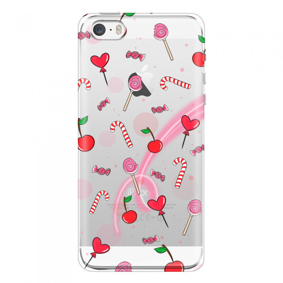 APPLE - iPhone 5S - Soft Clear Case - Candy Clear