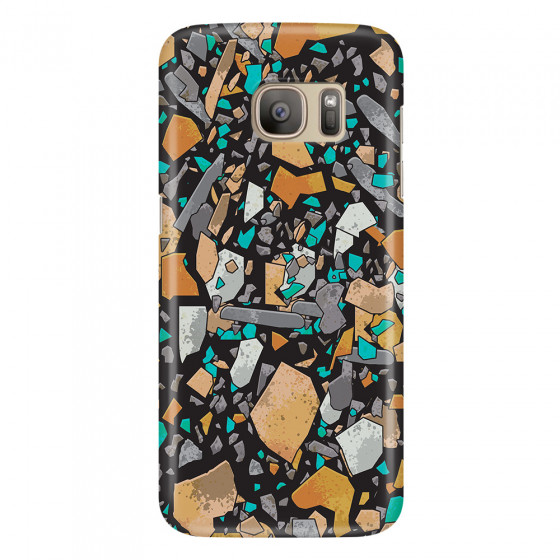 SAMSUNG - Galaxy S7 - 3D Snap Case - Terrazzo Design VII
