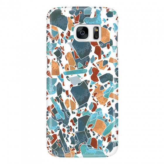 SAMSUNG - Galaxy S7 Edge - 3D Snap Case - Terrazzo Design IV