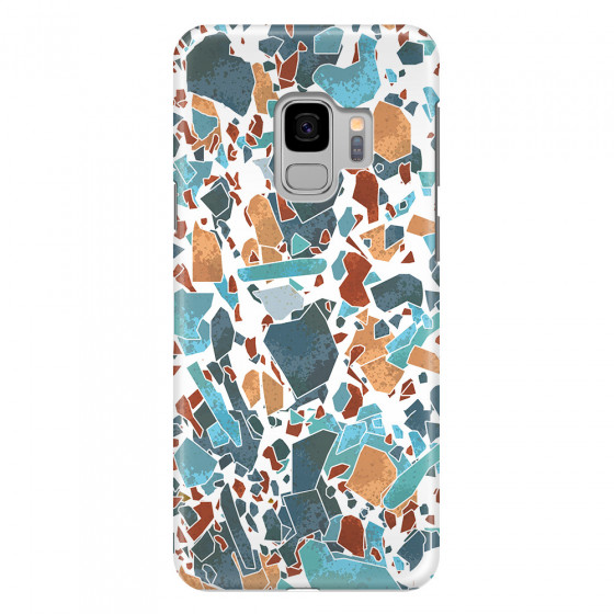SAMSUNG - Galaxy S9 - 3D Snap Case - Terrazzo Design IV