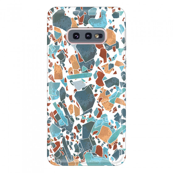 SAMSUNG - Galaxy S10e - Soft Clear Case - Terrazzo Design IV