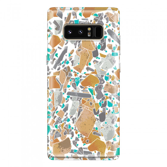 SAMSUNG - Galaxy Note 8 - Soft Clear Case - Terrazzo Design III