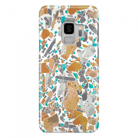 SAMSUNG - Galaxy S9 - 3D Snap Case - Terrazzo Design III