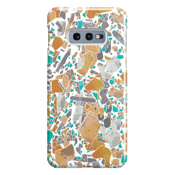 SAMSUNG - Galaxy S10e - 3D Snap Case - Terrazzo Design III