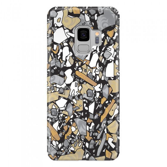 SAMSUNG - Galaxy S9 - 3D Snap Case - Terrazzo Design I