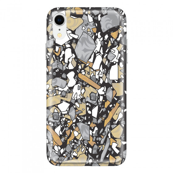 APPLE - iPhone XR - Soft Clear Case - Terrazzo Design I