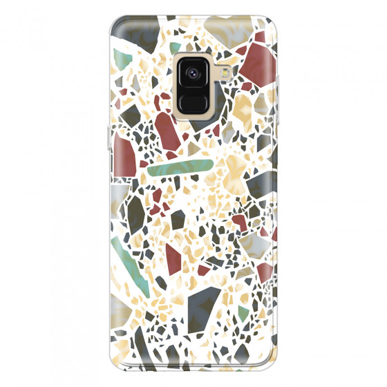 SAMSUNG - Galaxy A8 - Soft Clear Case - Terrazzo Design IX