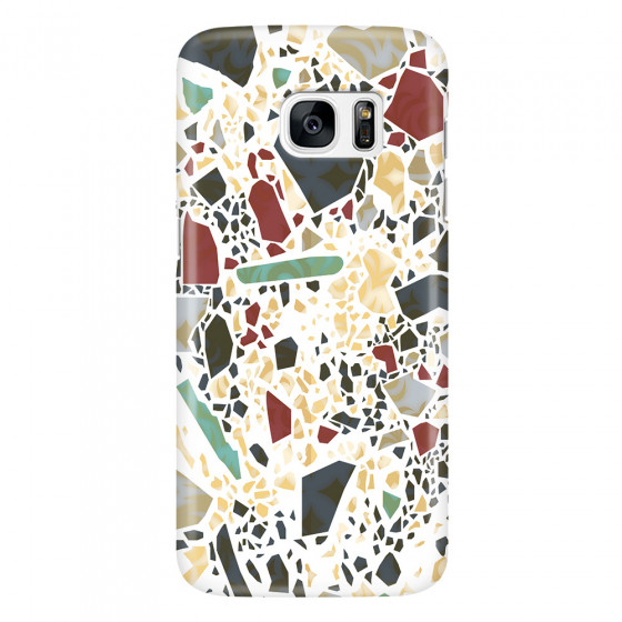 SAMSUNG - Galaxy S7 Edge - 3D Snap Case - Terrazzo Design IX
